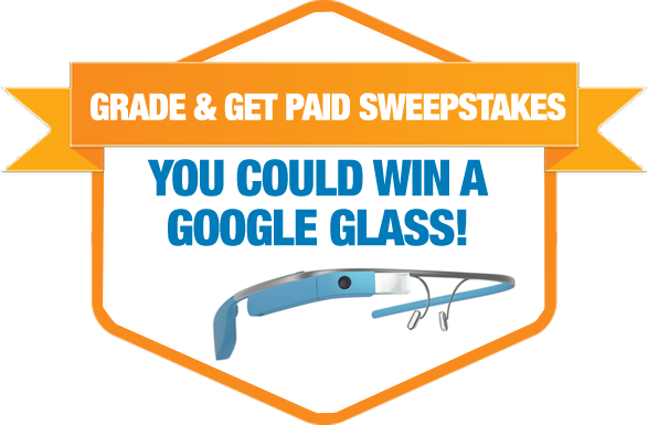 Grade and Get Paid Sweepstakes